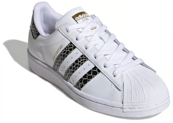 (W) 阿迪达斯 Superstar 蛇纹 '云白' FV3294 Lookbook (W) 阿迪达斯 Superstar 蛇纹 '云白' FV3294