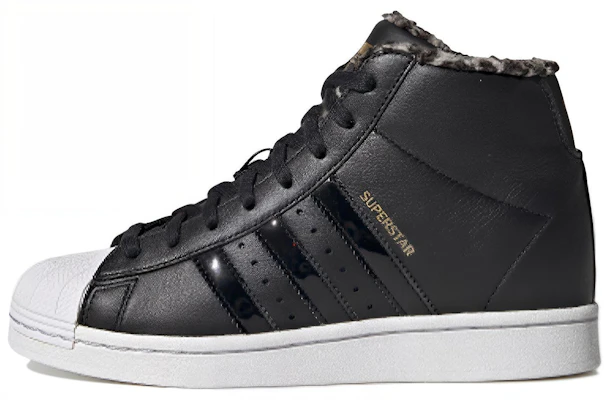 adidas originals Superstar Up 加絨 中幫 板鞋 女款 黑白金 Buy adidas originals Superstar Up 加絨 中幫 板鞋 女款 黑白金
