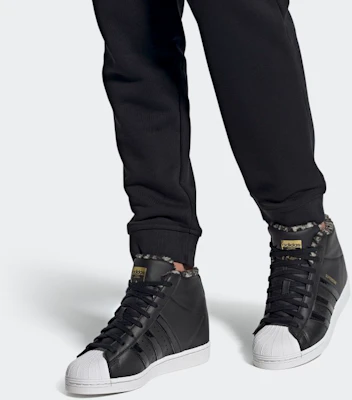 adidas originals Superstar Up 加絨 中幫 板鞋 女款 黑白金 Details for adidas originals Superstar Up 加絨 中幫 板鞋 女款 黑白金