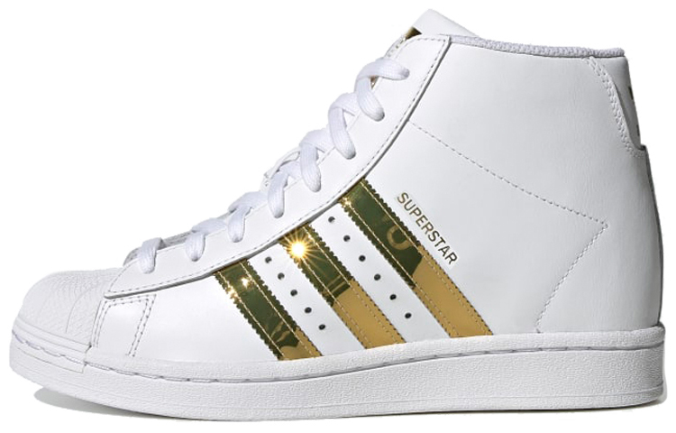 (Women) adidas Superstar Up 'White Gold Metallic' FW3905