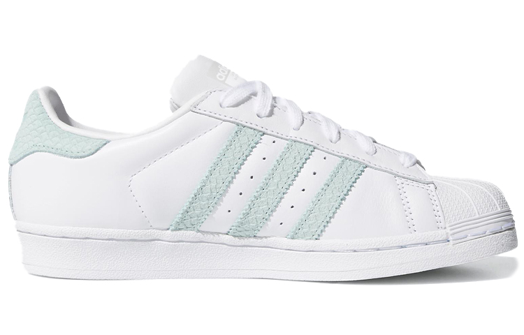 Order (W) adidas Superstar Putih Hijau Abu-Abu B41509