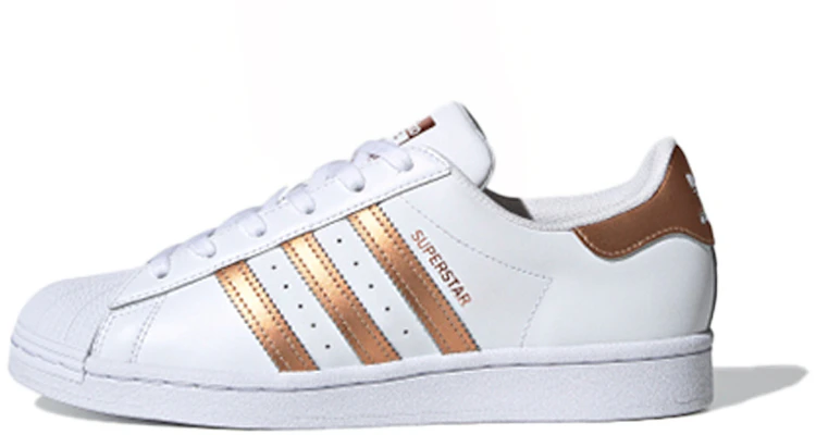 (W) adidas Superstar Putih Tembaga Metalik FX7484 Buy (W) adidas Superstar Putih Tembaga Metalik FX7484