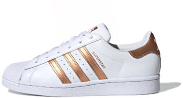 (Women) adidas Superstar White Copper Metallic FX7484 (Women) adidas Superstar White Copper Metallic FX7484