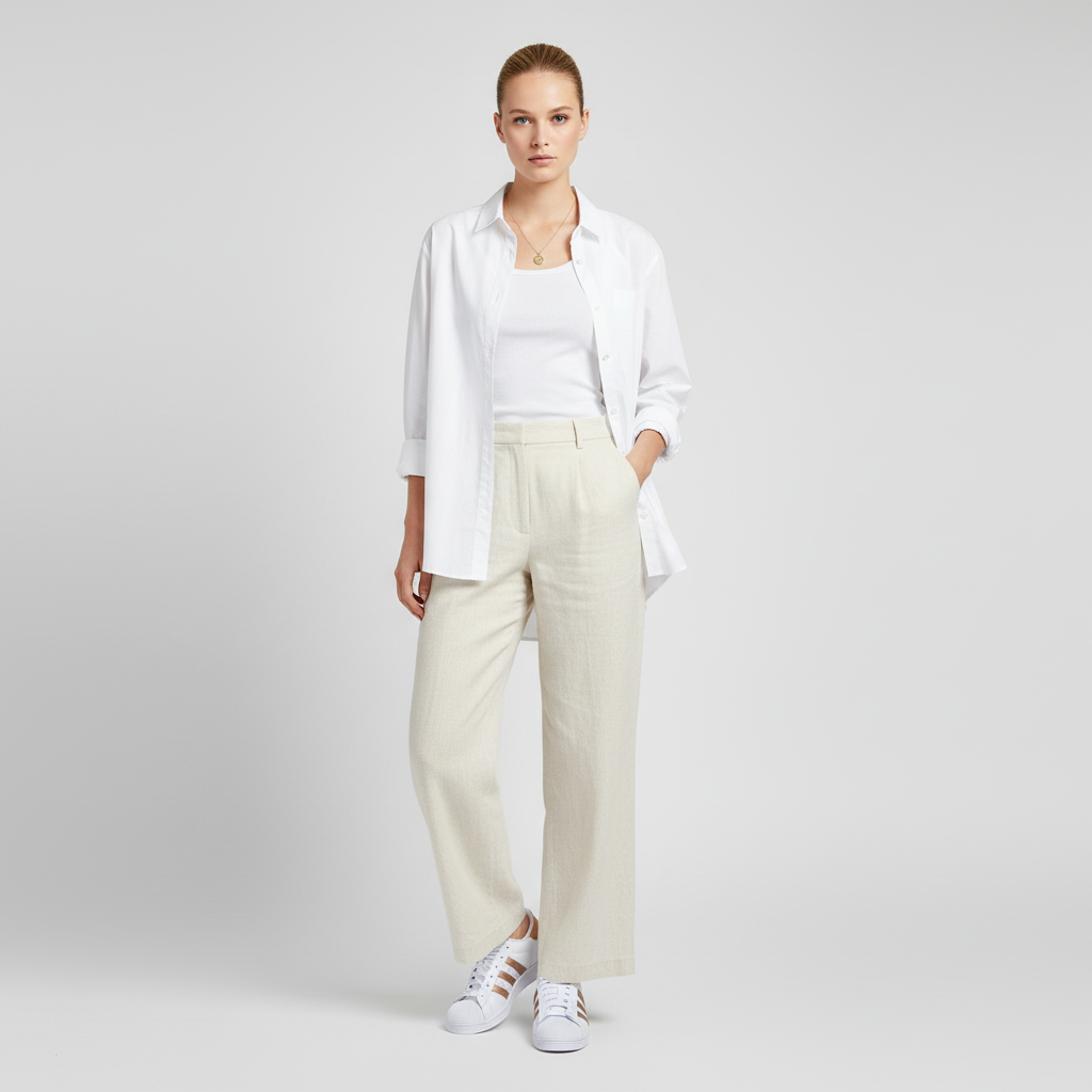 Lookbook (W) adidas Superstar Putih Tembaga Metalik FX7484