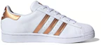 Shop (W) adidas Superstar Putih Tembaga Metalik FX7484
