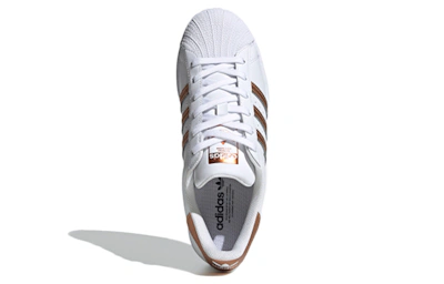 (Women) adidas Superstar White Copper Metallic