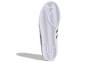 (Women) adidas Superstar White Copper Metallic