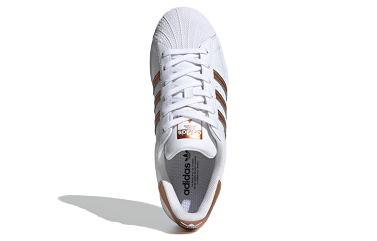 Sizing (W) adidas Superstar Putih Tembaga Metalik FX7484