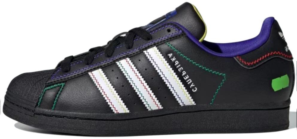 women-adidas-superstar-x-kseniaschnaider-black-night-flash-green-ie-0365