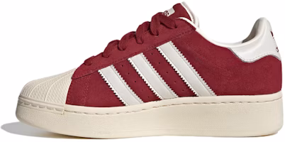 (Women) adidas Superstar XLG 'Collegiate Burgundy White' IF8124 (Women) adidas Superstar XLG 'Collegiate Burgundy White' IF8124