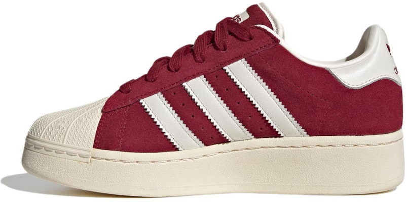 (Women) adidas Superstar XLG 'Collegiate Burgundy White' IF8124 Buy (Women) adidas Superstar XLG 'Collegiate Burgundy White' IF8124