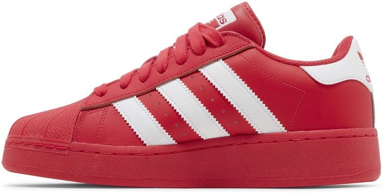 (Women) adidas Superstar XLG 'Red' IE2986 Lookbook (Women) adidas Superstar XLG 'Red' IE2986