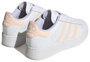 Shop (W) adidas Superstar XLG ''Blanc Orangé Bliss'' IF3004