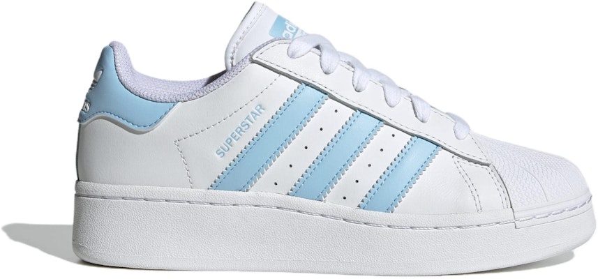 (Women) adidas Superstar XLG 'White Clear Sky' IF3003 Order (Women) adidas Superstar XLG 'White Clear Sky' IF3003
