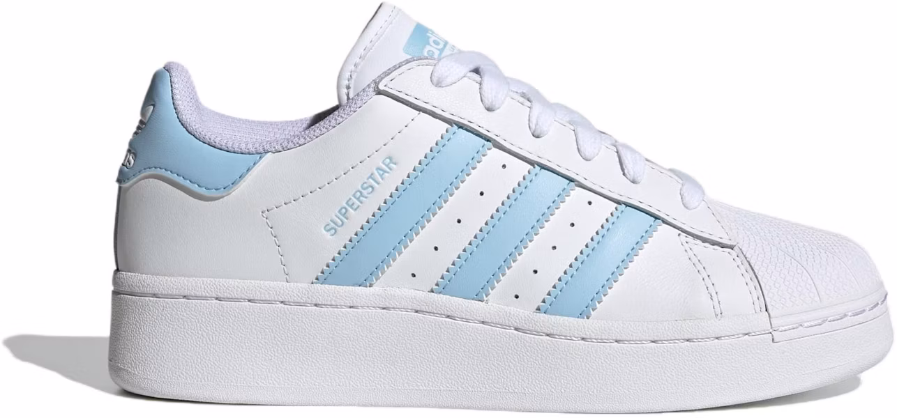 (W) adidas Superstar XLG 'Putih Clear Sky' IF3003 Lookbook (W) adidas Superstar XLG 'Putih Clear Sky' IF3003