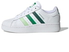 (Women) adidas Superstar XLG 'White Collegiate Green' IF9121 (Women) adidas Superstar XLG 'White Collegiate Green' IF9121
