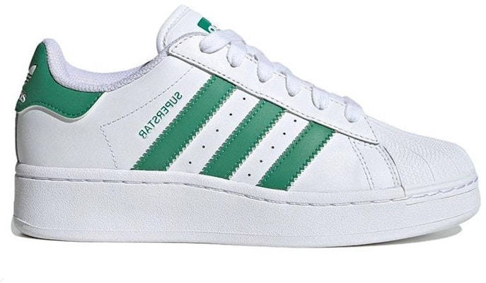 (Women) adidas Superstar XLG 'White Semi Court Green' IF3002 Order (Women) adidas Superstar XLG 'White Semi Court Green' IF3002