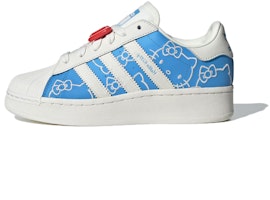 (Women) adidas Superstar XLG Hello Kitty Blue Burst IG4477 (Women) adidas Superstar XLG Hello Kitty Blue Burst IG4477