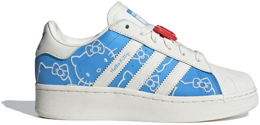 (Women) adidas Superstar XLG Hello Kitty Blue Burst IG4477 Order (Women) adidas Superstar XLG Hello Kitty Blue Burst IG4477