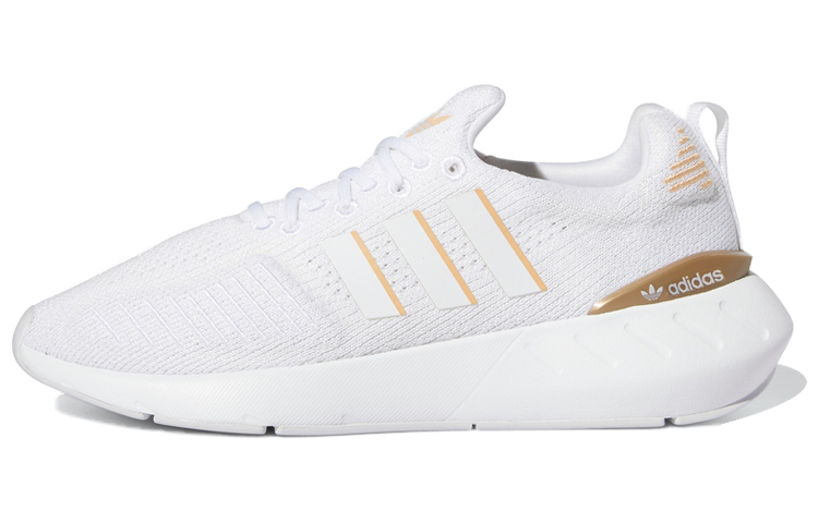 (Women) adidas Swift Run 22 'White Gold Metallic' GZ4973