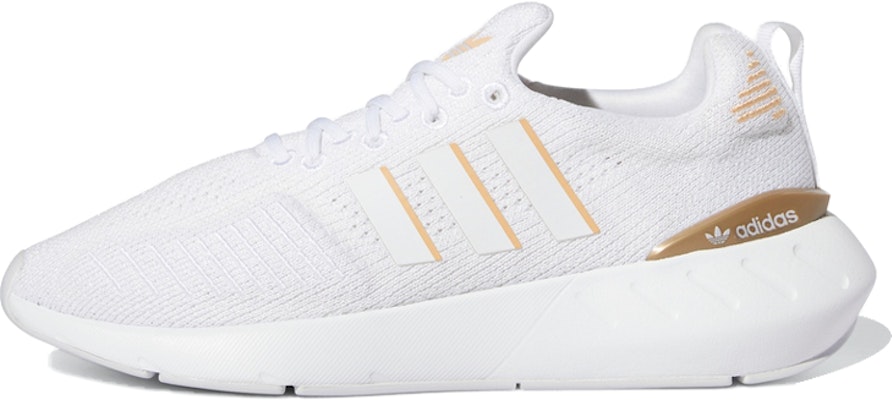 (Women) adidas Swift Run 22 'White Gold Metallic' GZ4973 Buy (Women) adidas Swift Run 22 'White Gold Metallic' GZ4973