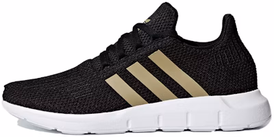 (Women) adidas Swift Run 'Black Tech Silver' F34309 (Women) adidas Swift Run 'Black Tech Silver' F34309