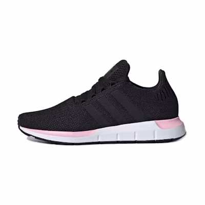 (W) adidas Swift Run 'Black True Pink'