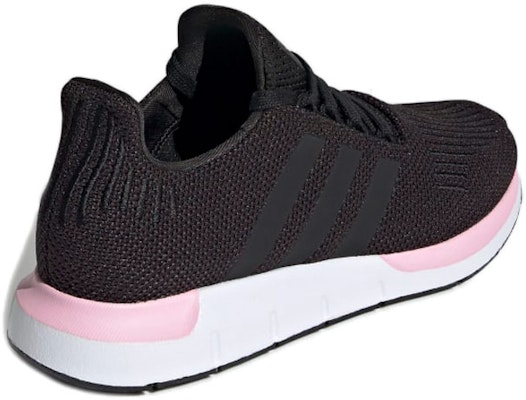 (Women) adidas Swift Run 'Black True Pink' EE4552 Lookbook (Women) adidas Swift Run 'Black True Pink' EE4552