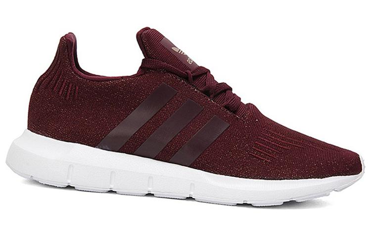 Order adidas originals Swift Run 透氣輕便 低幫 跑步鞋 女款 酒紅色