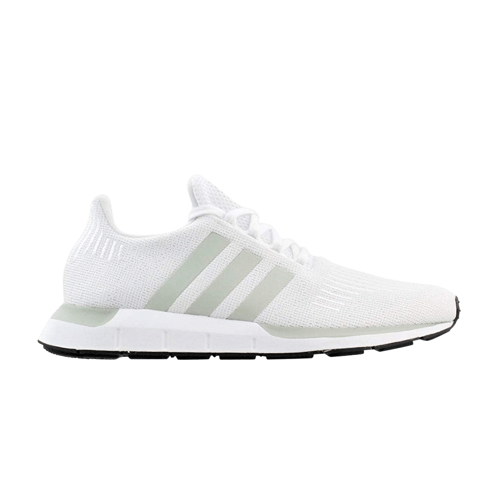 (Women) adidas Swift Run 'White Linen Green' FW6440