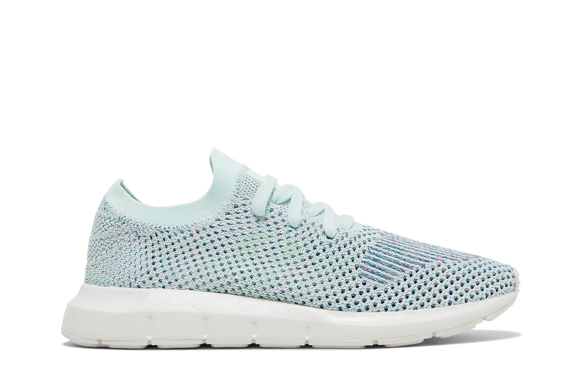 (Women) adidas Swift Run Primeknit 'Ice Blue' CG4137