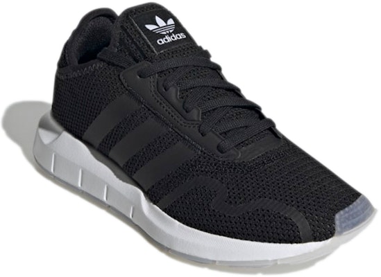 (Women) adidas Swift Run X 'Black White' H04331 Lookbook (Women) adidas Swift Run X 'Black White' H04331