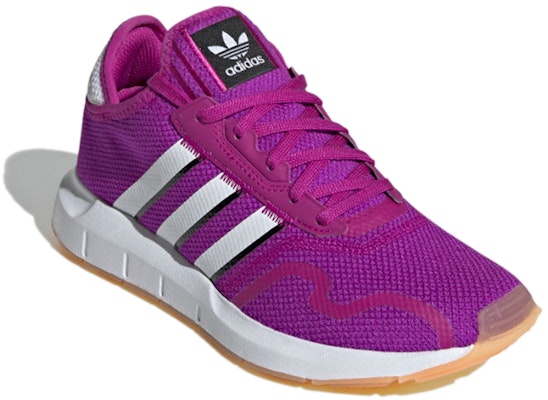 Adidas Originals Swift Run X 透氣耐磨 低幫跑步鞋 女款 紫白 Lookbook Adidas Originals Swift Run X 透氣耐磨 低幫跑步鞋 女款 紫白