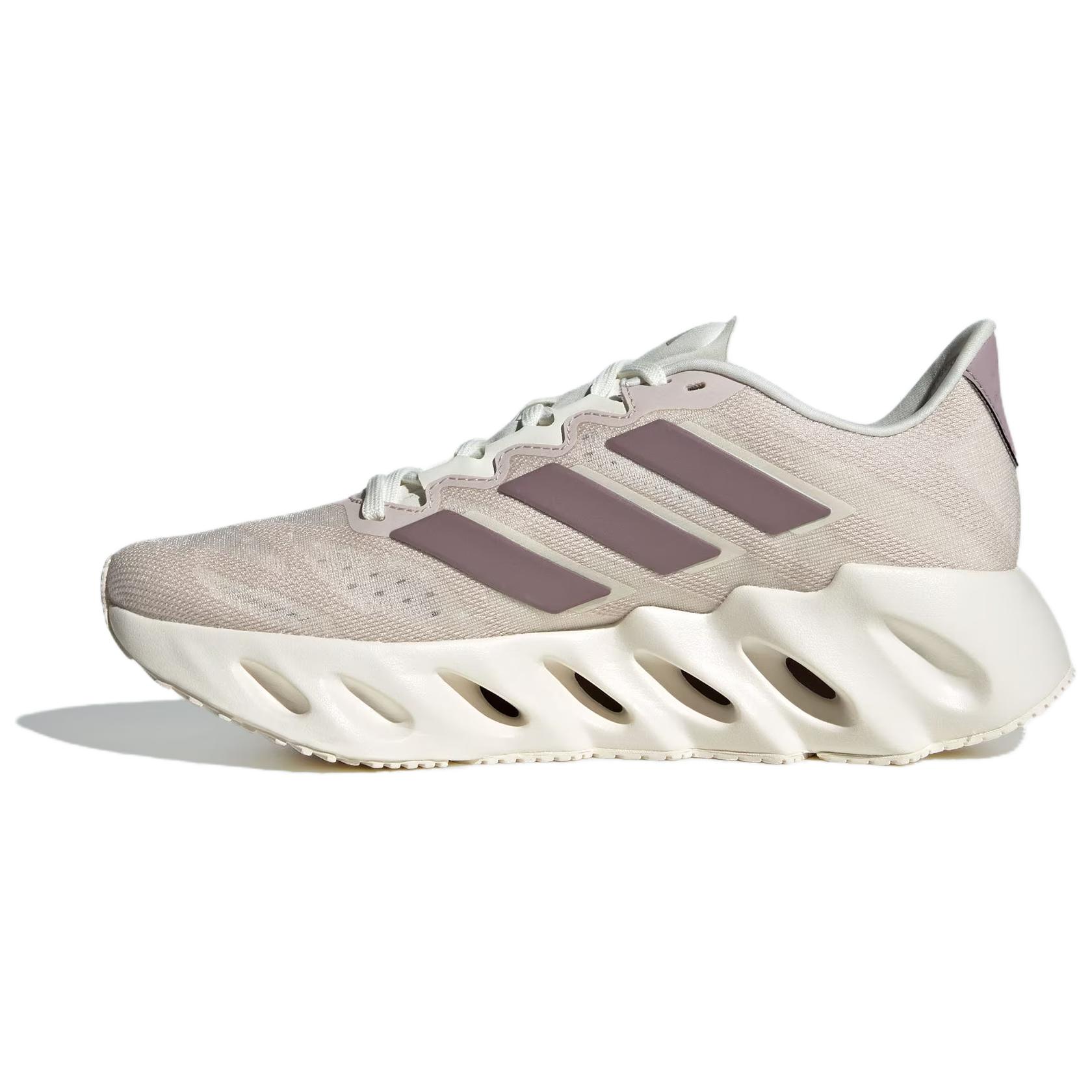 (Women) adidas Switch FWD Running Shoes Brown Purple Mesh Cushioned Low-Top ID2644