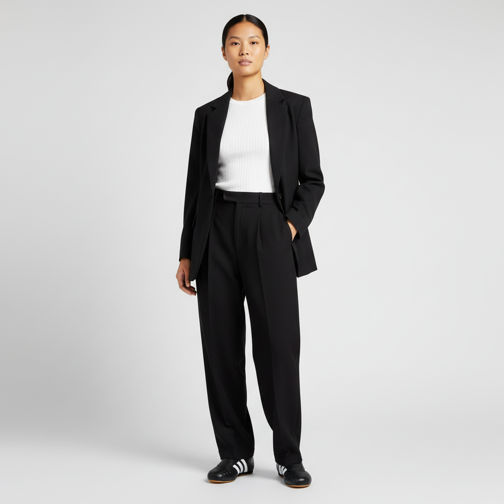 Lookbook (W) adidas Taekwondo 'Hitam Putih Getah' JQ4775