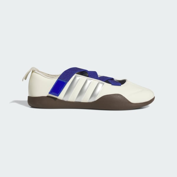 (Women) Adidas TAEKWONDO Collaboration CH X EDC Sneakers Off White/Silver Metallic/Brown JR6919