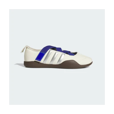 (W) Adidas TAEKWONDO Collaboration CH X EDC Sneakers Off White/Silver Metallic/Brown