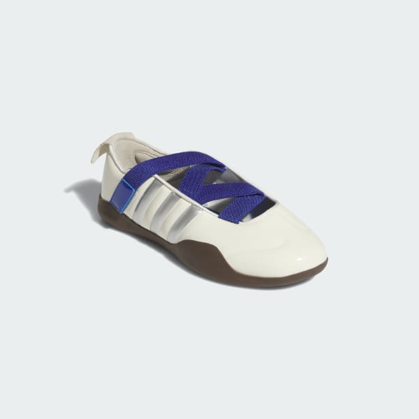 Shop (W) Adidas Taekwondo Colaboración CH X EDC Zapatillas Blanco/Plateado/Marrón JR6919