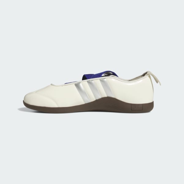 Details for (W) Adidas Taekwondo Colaboración CH X EDC Zapatillas Blanco/Plateado/Marrón JR6919