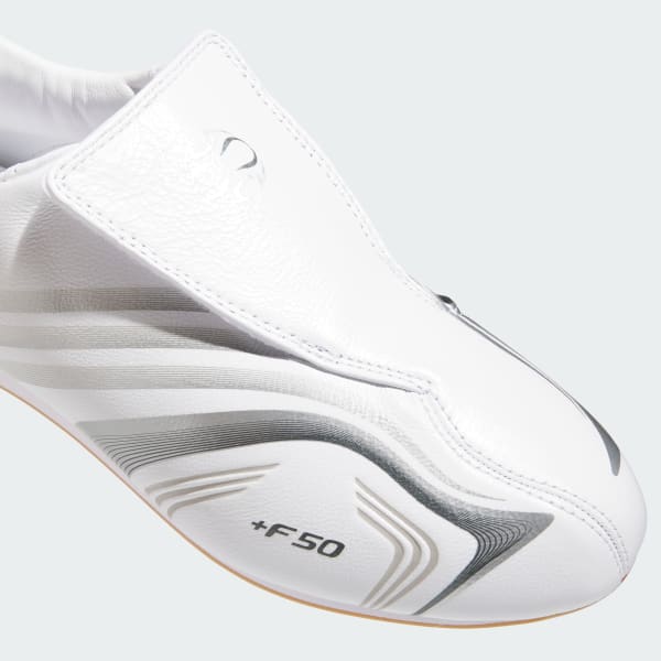 Cheap (W) Adidas Taekwondo F50 Zapatos Artes Marciales Blanco/Plata Metálica/Hierro JR6404