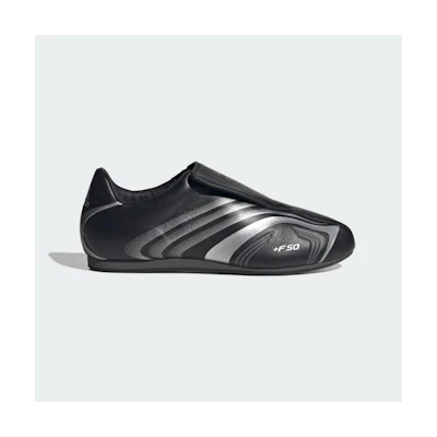 (W) Adidas Taekwondo F50 Sneakers Core Black/Silver Metallic/Grey Six