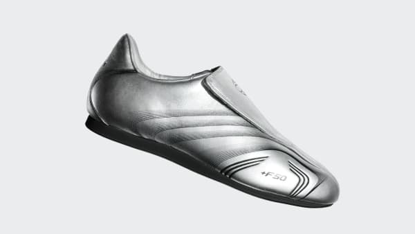 Order (W) adidas Taekwondo F50 Sneaker Silber Metallic/Core Schwarz/Silber Metallic IH1873
