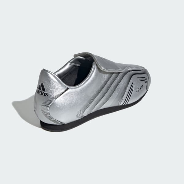 Details for (W) adidas Taekwondo F50 Sneaker Silber Metallic/Core Schwarz/Silber Metallic IH1873