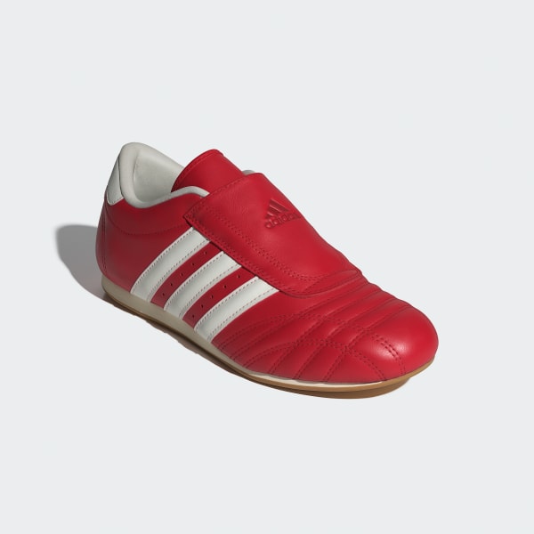 Details for (Women) Adidas Taekwondo Martial Arts Sneakers Off White/Better Scarlet/Gum JS4020