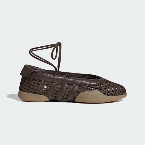 (Women) adidas Taekwondo MEI Ballet Shoes Brown/Brown/Gum HP3730