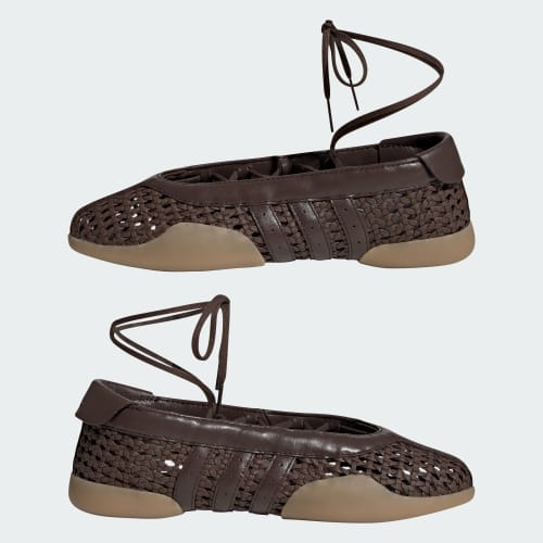 Sizing (Women) adidas Taekwondo MEI Ballet Shoes Brown/Brown/Gum HP3730