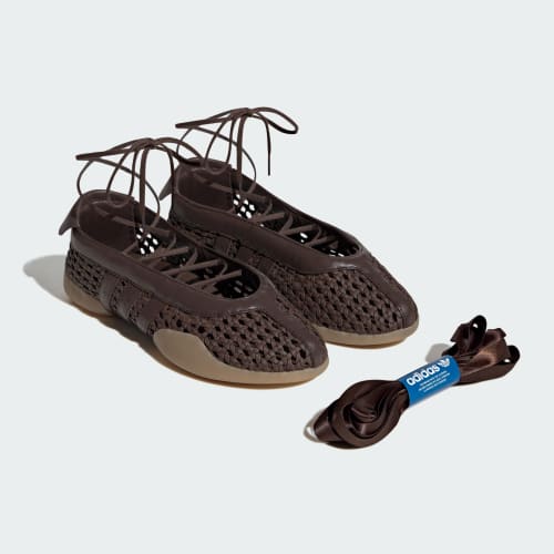 Cheap (Women) adidas Taekwondo MEI Ballet Shoes Brown/Brown/Gum HP3730
