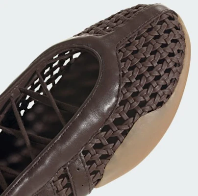 (Women) adidas Taekwondo MEI Ballet Shoes Brown/Brown/Gum HP3730 2