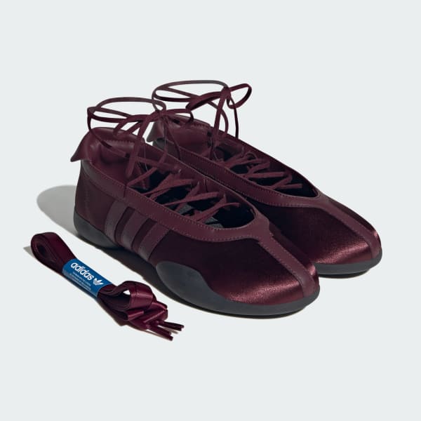 Cheap (W) adidas Taekwondo MEI Kasut Ballet Merah Hati/Hitam Core KJ8371