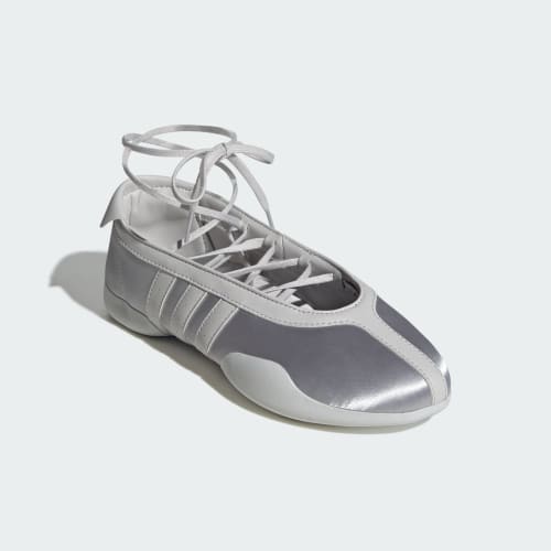 Shop (Women) adidas Taekwondo MEI Ballet Shoes Silver Metallic/Grey One/Cloud White KJ8370